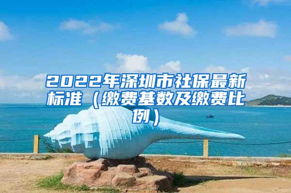 2022年深圳市社保最新标准（缴费基数及缴费比例）