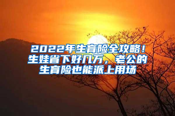 2022年生育险全攻略！生娃省下好几万，老公的生育险也能派上用场