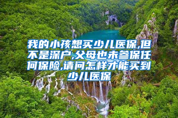 我的小孩想买少儿医保,但不是深户,父母也未参保任何保险,请问怎样才能买到少儿医保