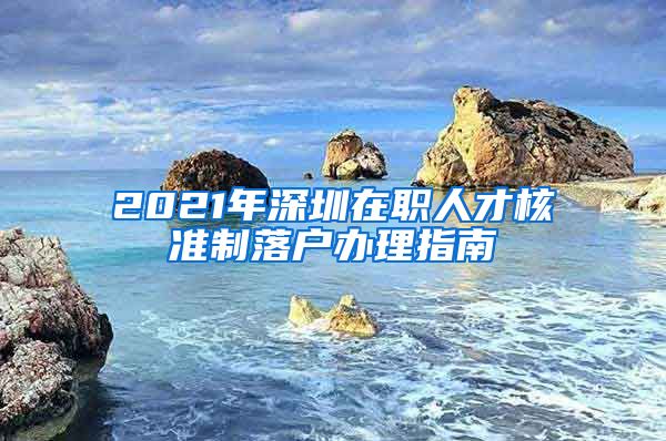 2021年深圳在职人才核准制落户办理指南