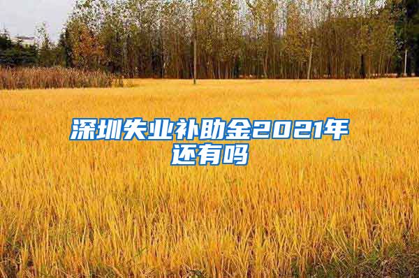 深圳失业补助金2021年还有吗