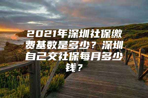 2021年深圳社保缴费基数是多少？深圳自己交社保每月多少钱？